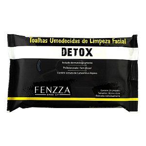 LENÇO DEMAQUILANTE DETOX FENZZA
