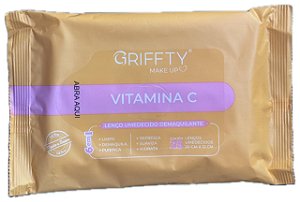 LENÇO DEMAQUILANTE VITAMINA C GRIFFTY