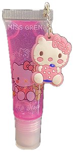 LIP GLOSS CHAVEIRO HELLO KITTY