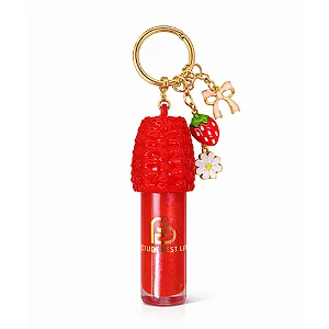 LIP OIL CHAVEIRO STRAWBERRY CRIARBELLE