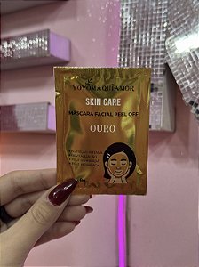 SACHÊ MÁSCARA FACIAL OURO