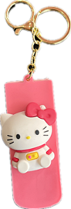 CHAVEIRO COM ESPELHO E PENTE HELLO KITTY