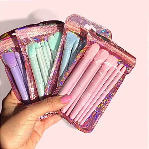 KIT C/8 MINI PINCÉIS PASTEL