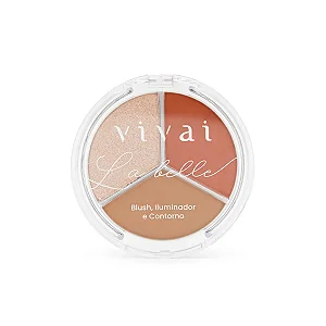 TRIO BLUSH, COTORNO E ILUMINADOR VIVAI