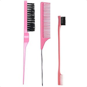 KIT 3 ESCOVAS PARA PENTEADO