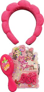 KIT TIARA + ACESSÓRIOS DE CABELO INFANTIL