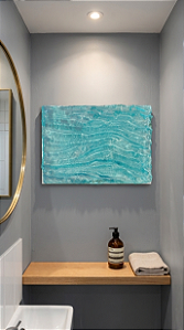 Quadro Decorativo Movimento Marinho - 30x20