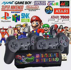 STICK RETRÔ 4K 2.0 35 MIL JOGOS