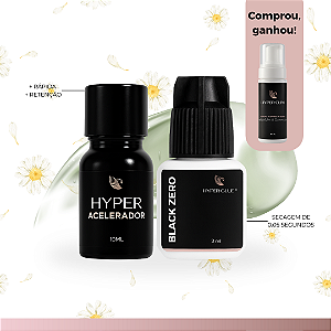 🌸 Kit Acelerador + Black Zero + Hyper Clin (Brinde)