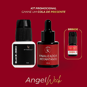 Kit Black Zero + Finalizador Instantâneo – Ganhe Cola Angel | Angel Week