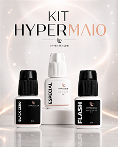 Kit Trio Pretas Hyper Glue (Edição Limitada Maio)
