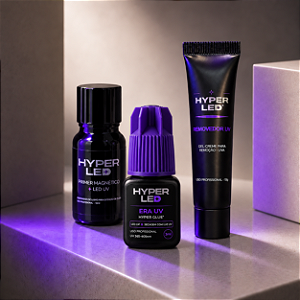 Kit Hyper LED UV — Hyper Glue ERA UV + Primer Magnético UV + Removedor UV
