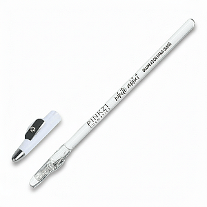 Lápis Delineador para Olhos Branco com Apontador - Pink 21