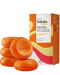 Sabonete Natura Tododia Flor de Gengibre e Tangerina - Natura