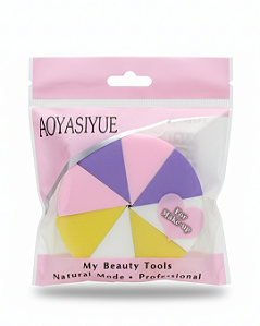 Kit de Esponjas Queijinho para Maquiagem - Aoyasiyue