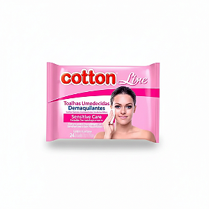 Lenço Umedecido Demaquilante 24un - Cotton