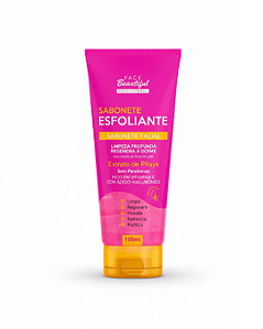 Sabonete Esfoliante Facial Extrato de Pitaya 100ml - Face Beautiful