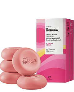 Sabonete Natura Tododia Acerola e Hibisco - Natura