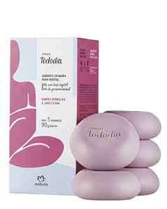 Sabonete Natura Tododia Amora Vermelha e Jabuticaba - Natura