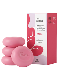 Sabonete Natura Tododia Framboesa e Pimenta Rosa - Natura
