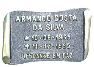 Placa em Bronze 16x25 - ref. 143