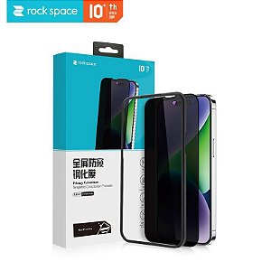 PELICULA DE VIDRO TEMPERADO PRIVACIDADE DA ROCK SPACE IPHONE 14 PRO MAX