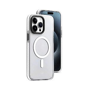 CAPA MAGSAFE PRO TRANSPARENTE PARA IPHONE 15 PRO