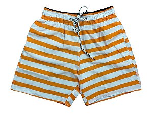 Shorts Bermuda Tactel Listra Média Masculino