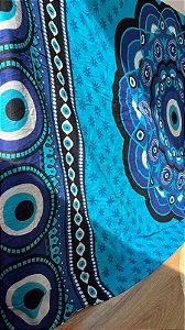 Bolsa que vira Canga - Olho Grego Azul 1