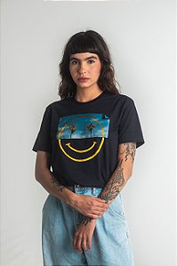 Camiseta Estampada Unissex - Smile