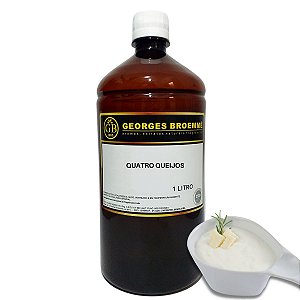 Essência Alimentícia Quatro Queijos 1l Gb Aroma E Sabor