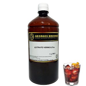 Extrato Natural De Vermouth Alimentício Liquido 1L Georges Broemmé