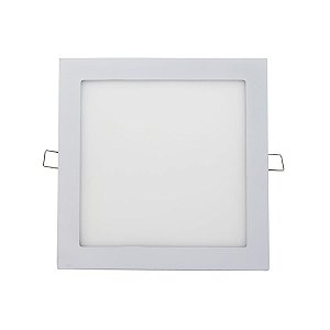 Painel LED Quadrado Embutir 12W 3000K Branco G-Light