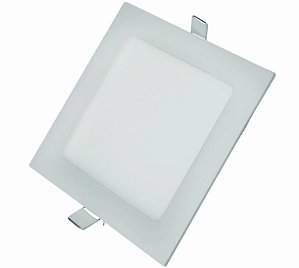 Painel LED Quadrado Embutir 18W 3000K Branco G-Light