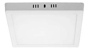 Painel LED Quadrado Sobrepor 18W 6500K Branco G-Light