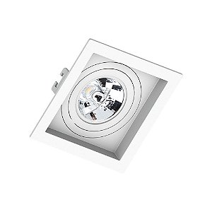 Spot Embutido AR70 - Quadrado - Recuado - Save Energy