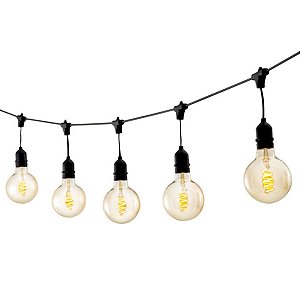 Varal de Luzes 5m Externo E27 Bivolt Save Energy