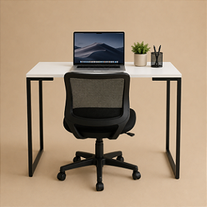Mesa Escrivaninha Industrial para Escritório