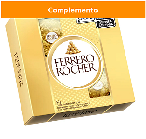 🍫 Ferrero Rocher (4 unid.) - Vendido Apenas como Complemento
