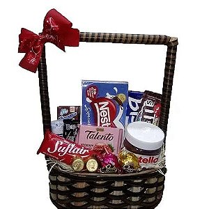 Cesta de Chocolate - Quero te ver