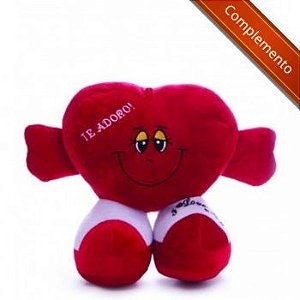 Urso Coração Pequeno - Vendido Apenas Como Complemento