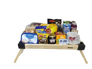 Cesta de café da manhã - Um Brinde a Vida -