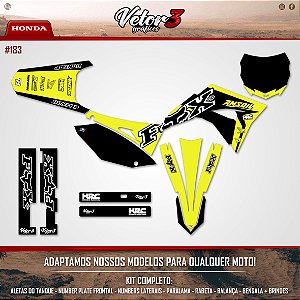 Kit Gráfico Crf 230 F Biker - 76