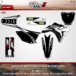 Kit Gráfico Crf 230 F Biker - 81