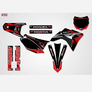 Kit Gráfico Crf 230 F Biker - 86