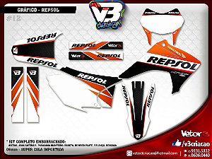 Kit Gráfico Crf 230 F - 133