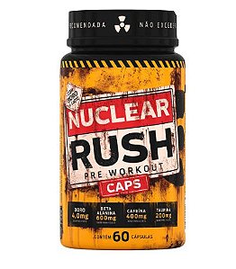 NUCLEAR RUSH 60 CÁPSULAS - BODY ACTION