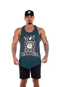 REGATA KING OF DUMBELLS VERDE - MACACO BLINDADO