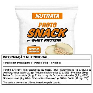 PROTO SNACK 50G - NUTRATA