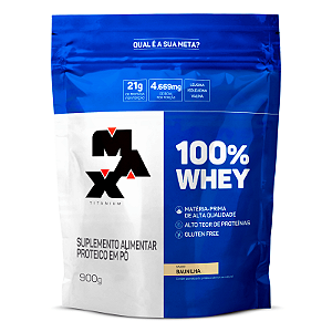 100% WHEY REFIL - MAX TITANIUM
